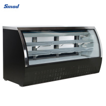 Smad Steel Deli Meat Self-Service Counter Display Chiller Showcase Refrigerator